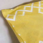 Σετ Παπλωματοθήκη Cannon Cotton Fresh 230X250 / Labyrinth Yellow